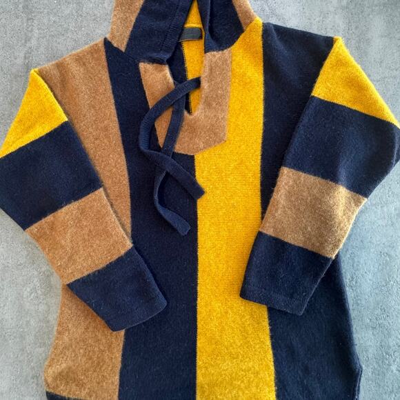 THE ELDER STATESMAN: Men's Cashmere Baja Hoodie - Size M - Picture 4 of 7